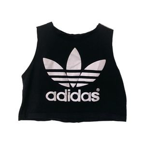 Adidas Cropped Muscle Shirt